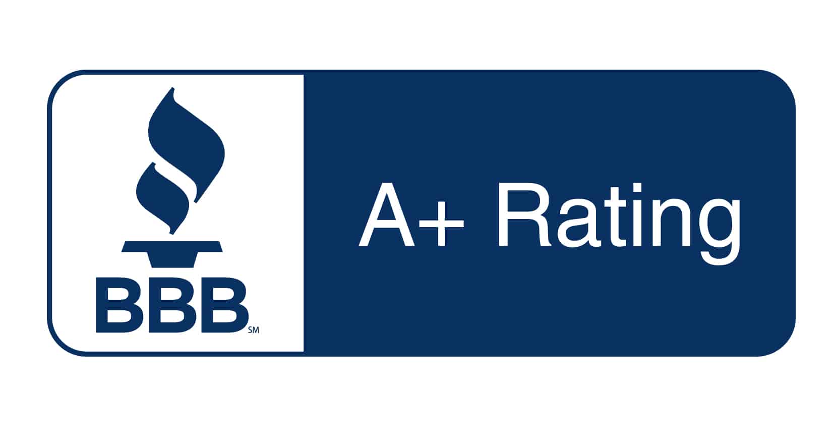 Better Business Bureau A rating accredited business logo